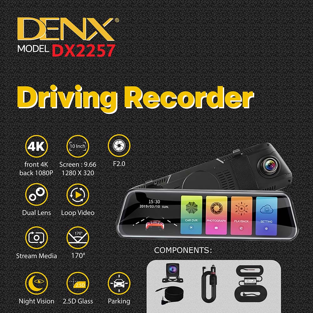 Denx - 4K Driving Recorder