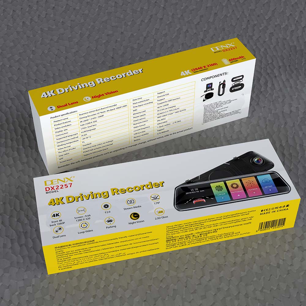 Denx - 4K Driving Recorder