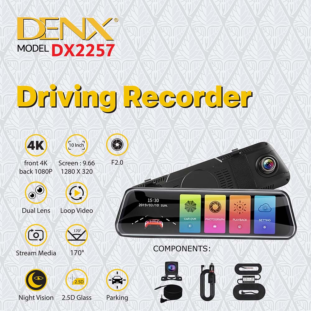 Denx - 4K Driving Recorder